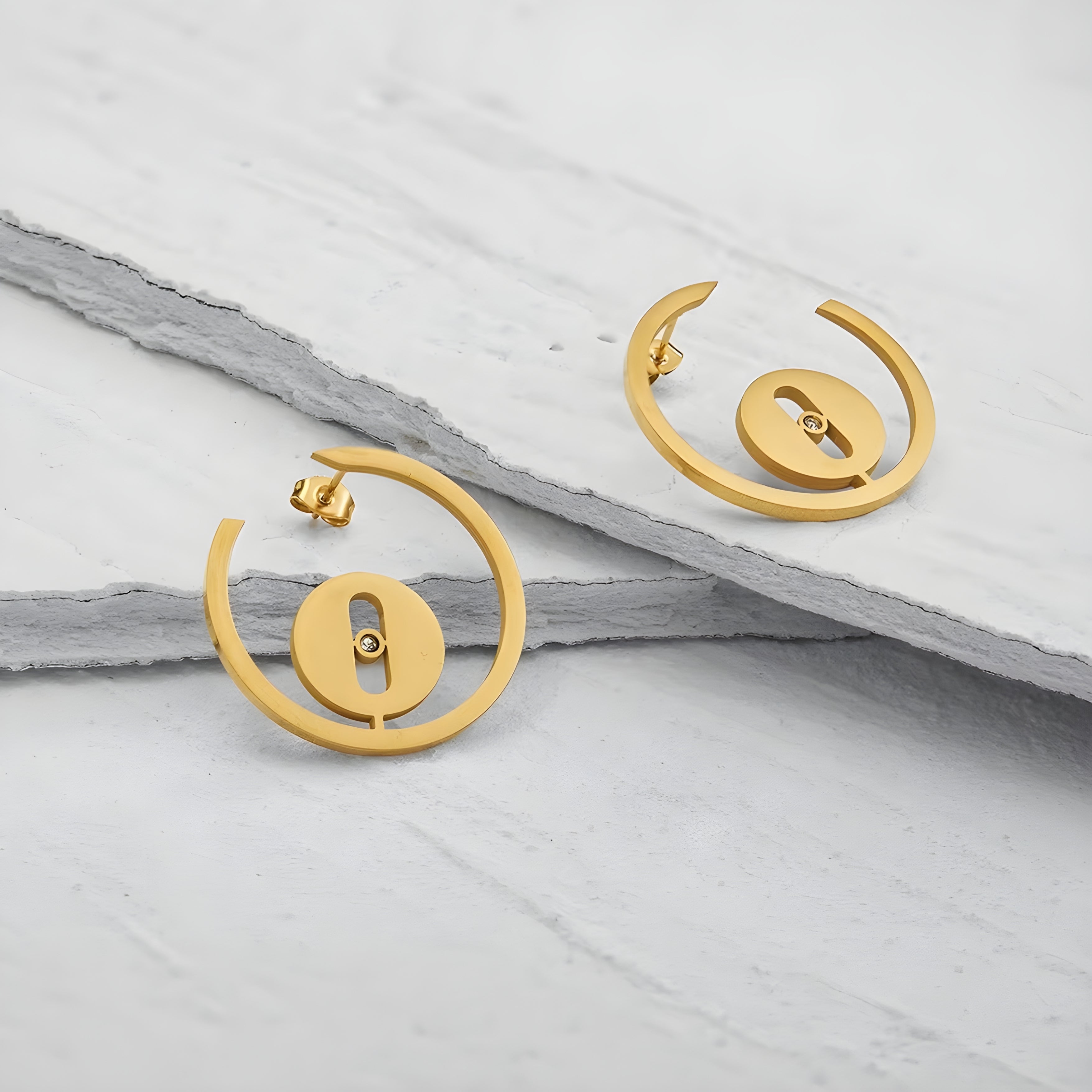 Orbita Gold Earrings