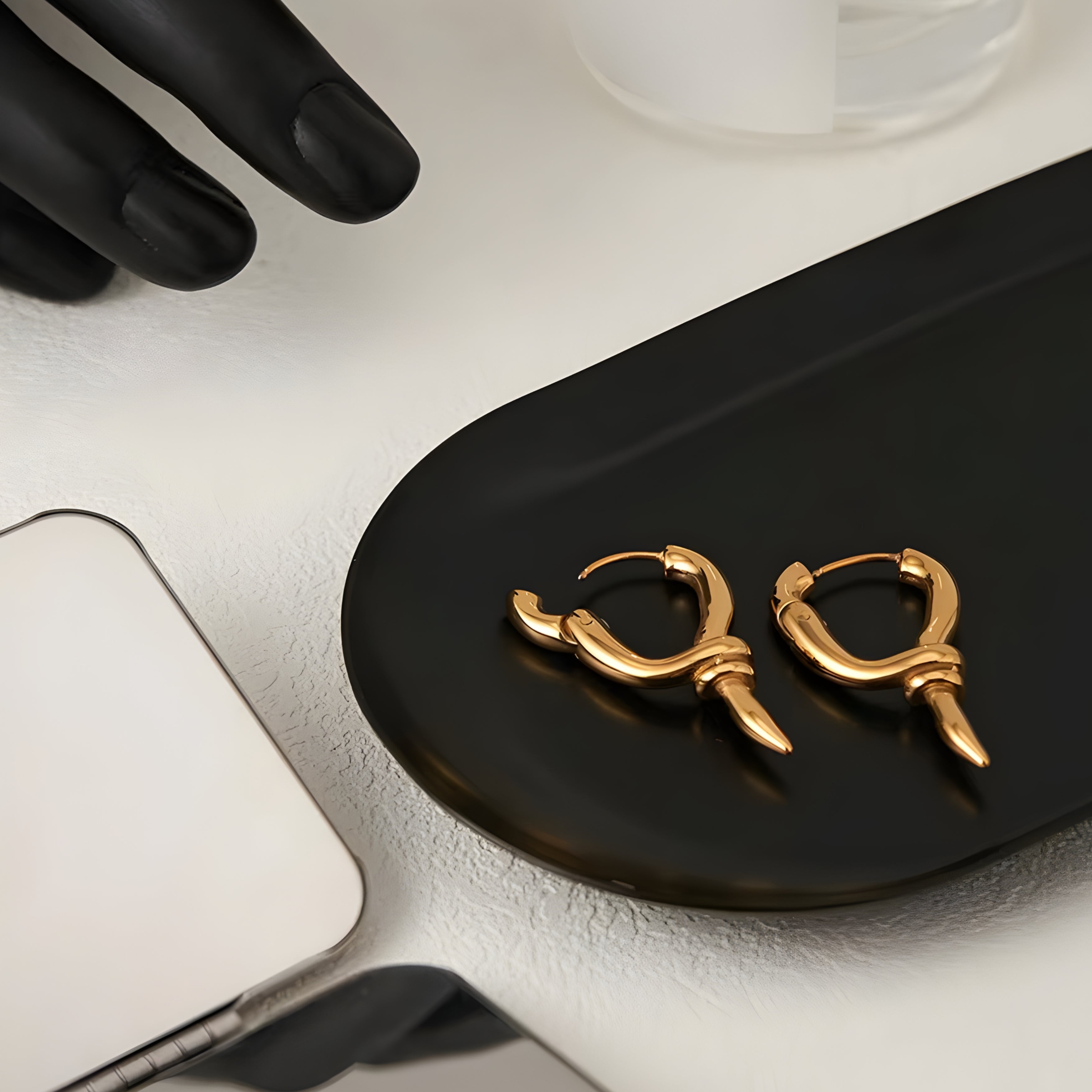 Knotta Twist Knot Hoops Earrings