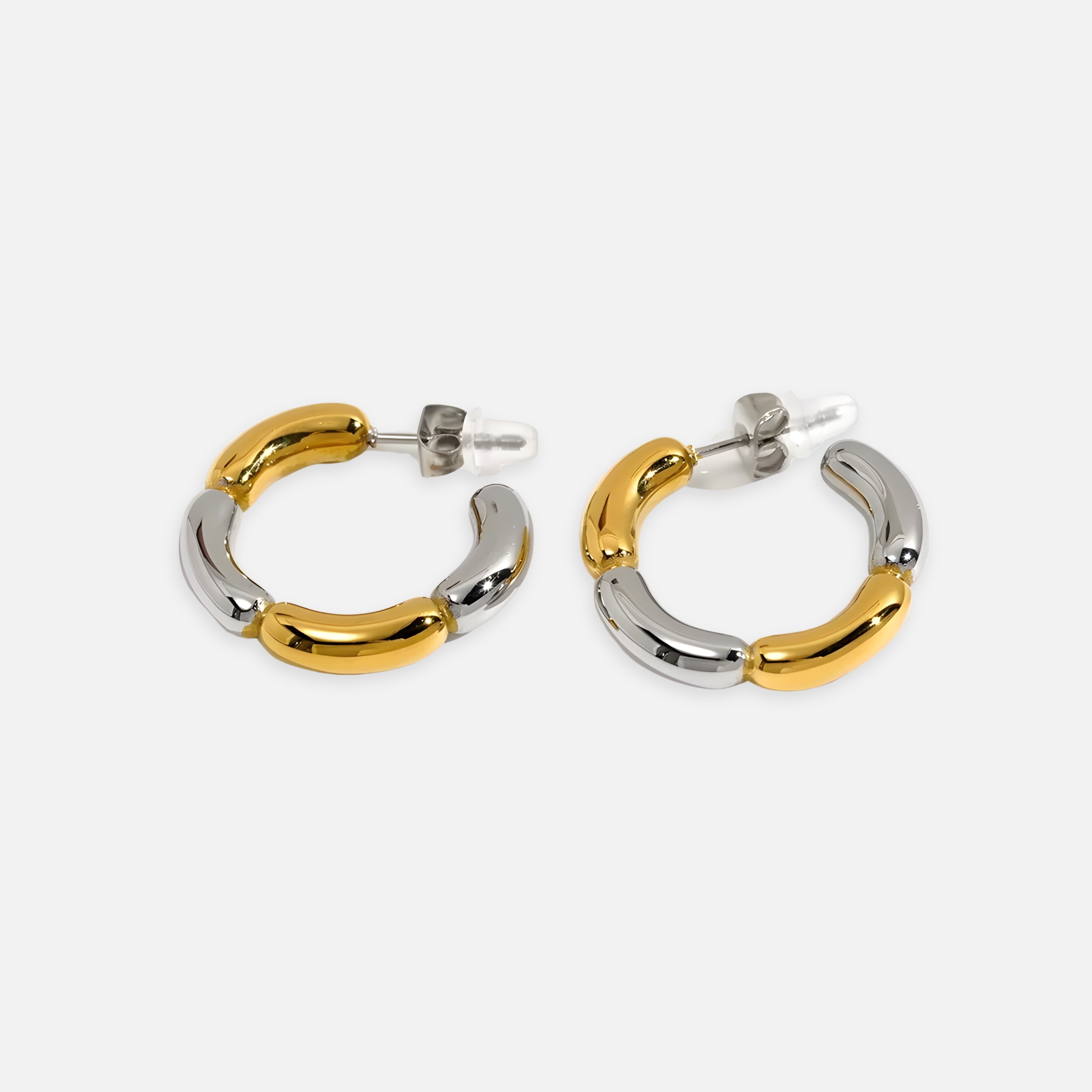 Petal Hoop Earrings