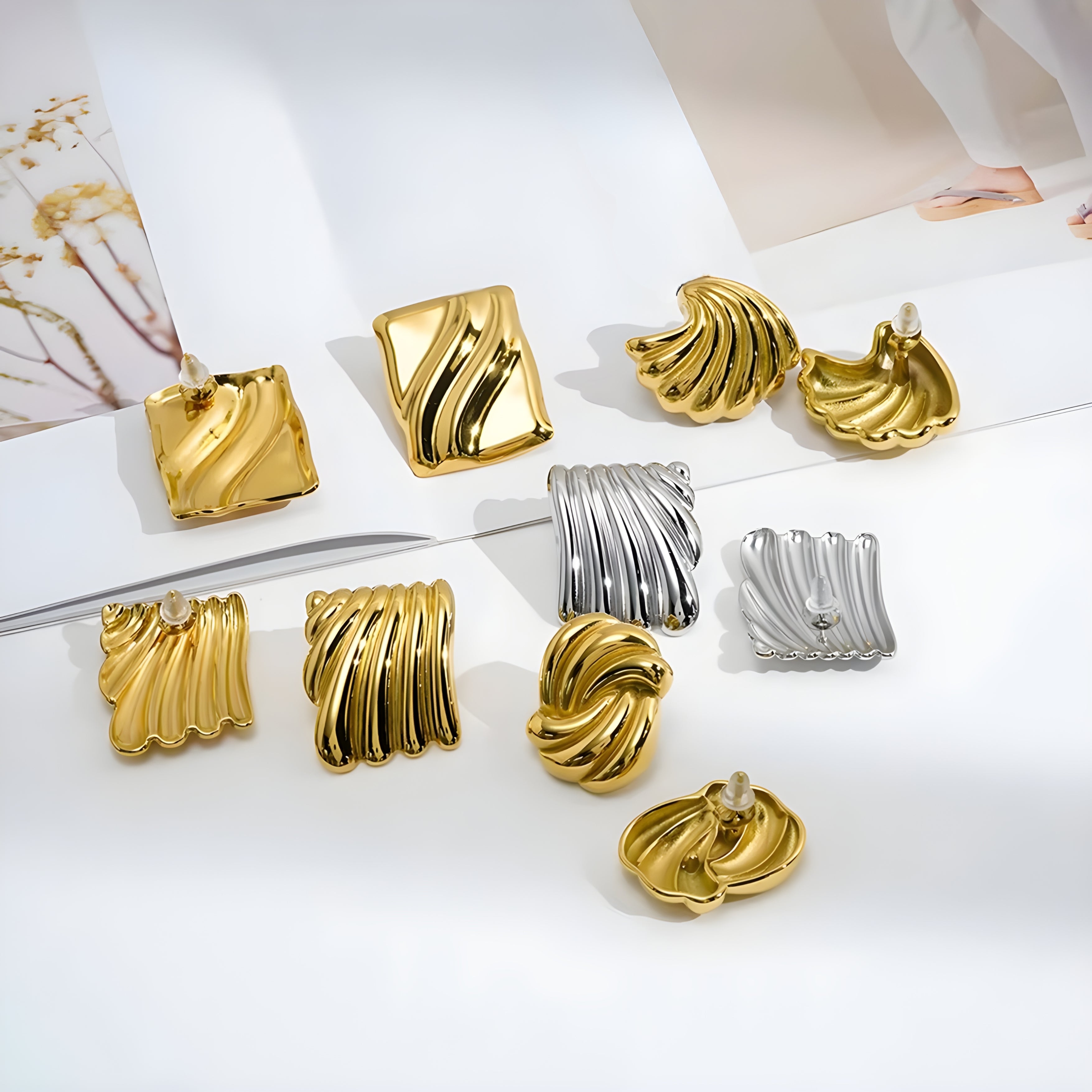 Conch Shell Earrings