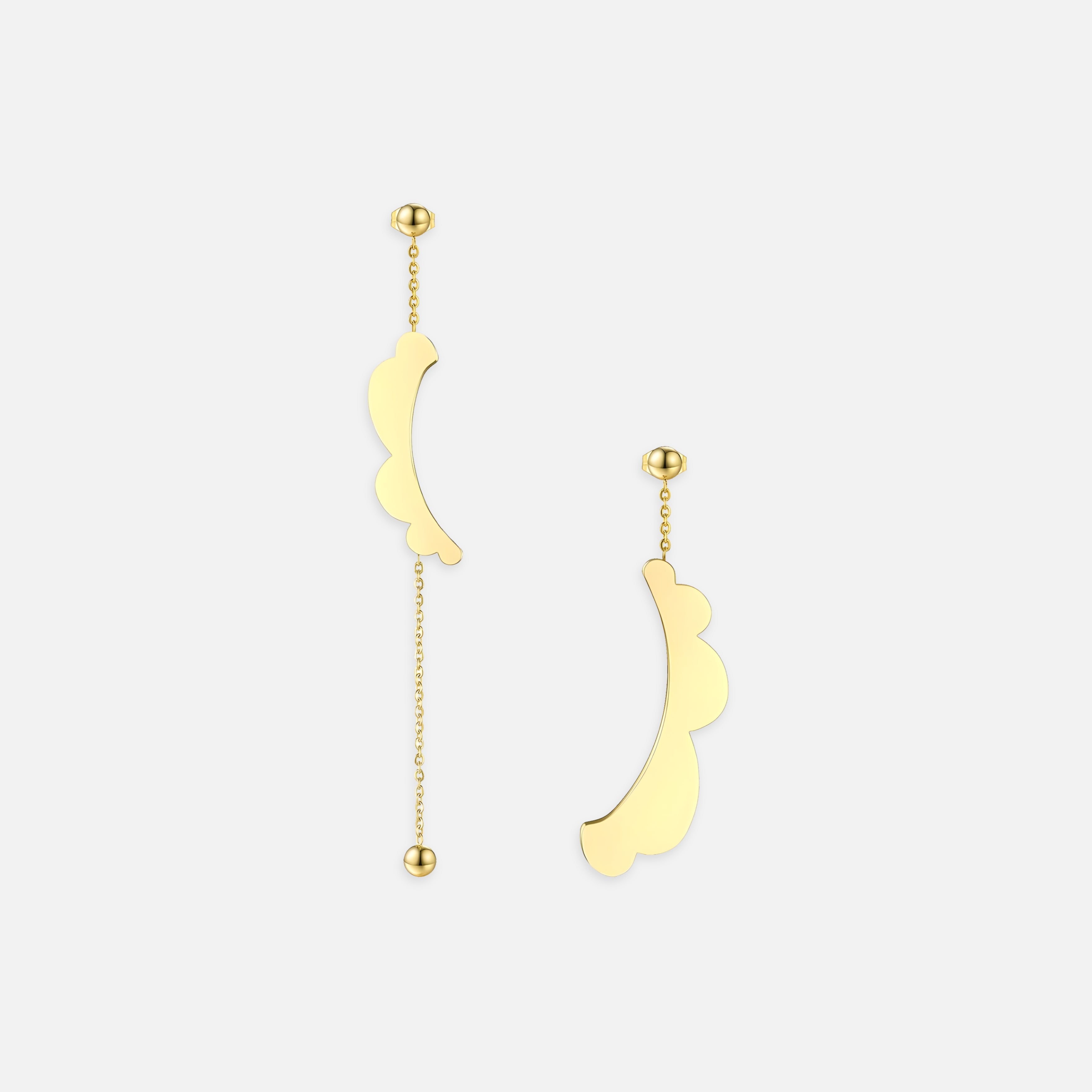 Nimbus Wing Drop Earrings