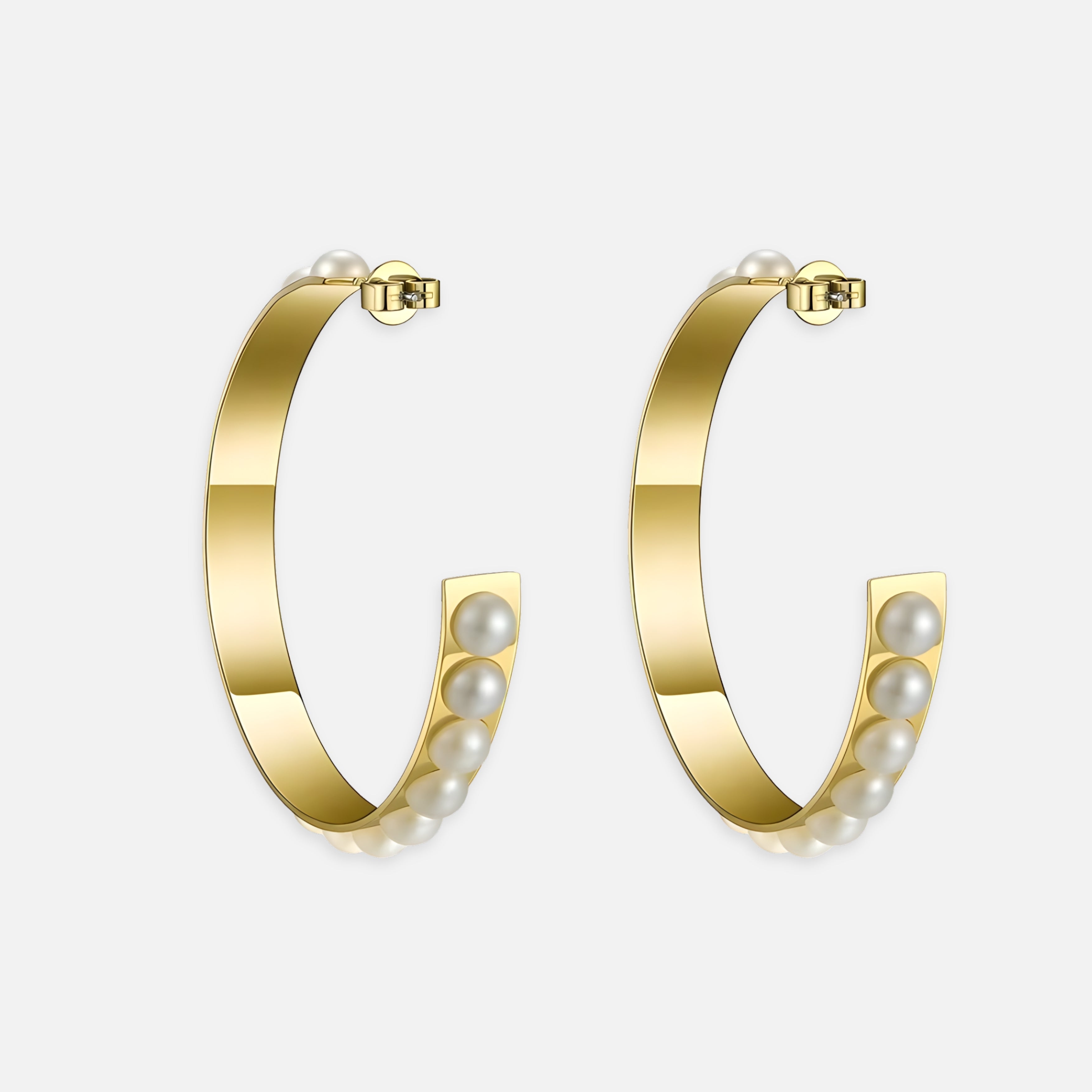 Grace Hoop Earrings
