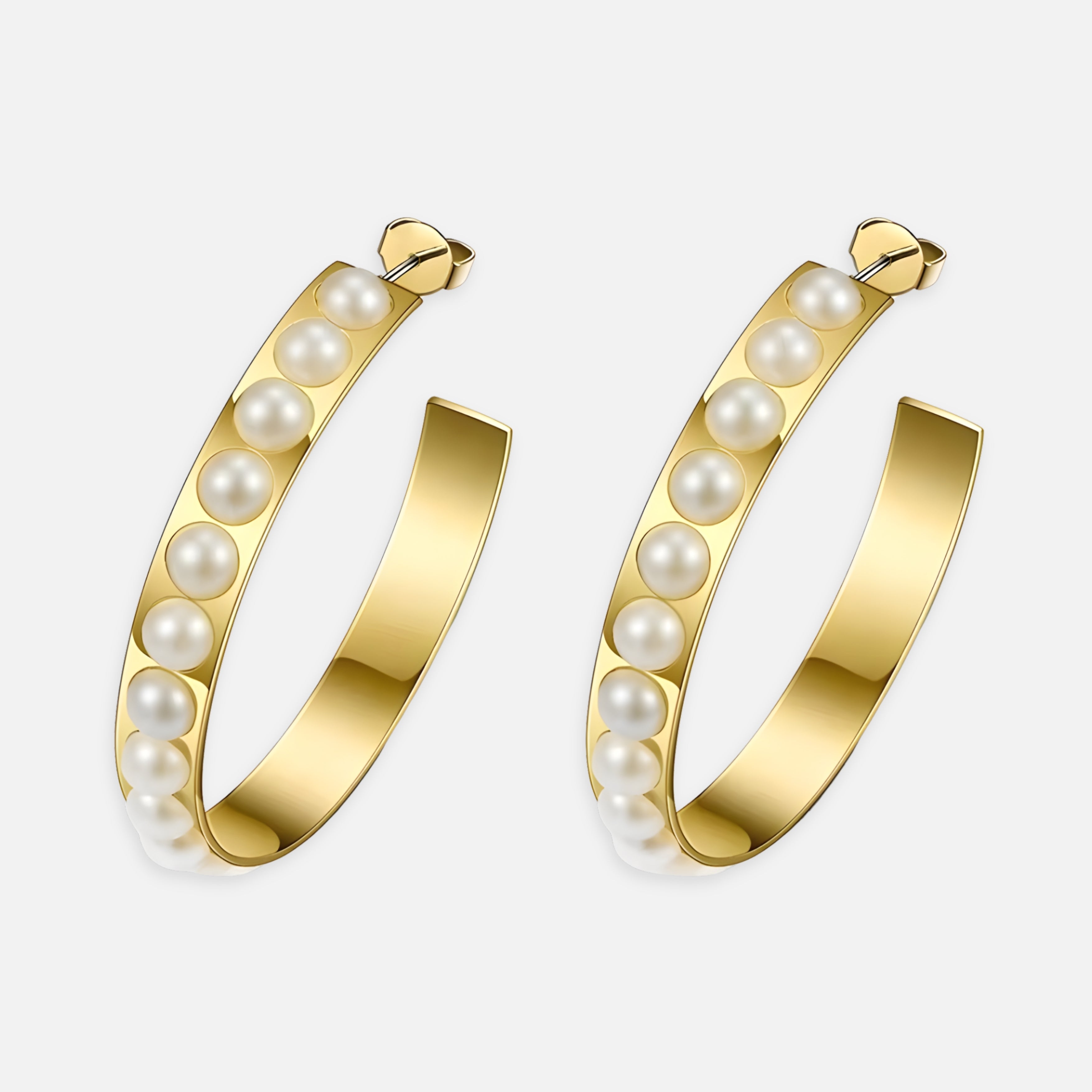 Grace Hoop Earrings