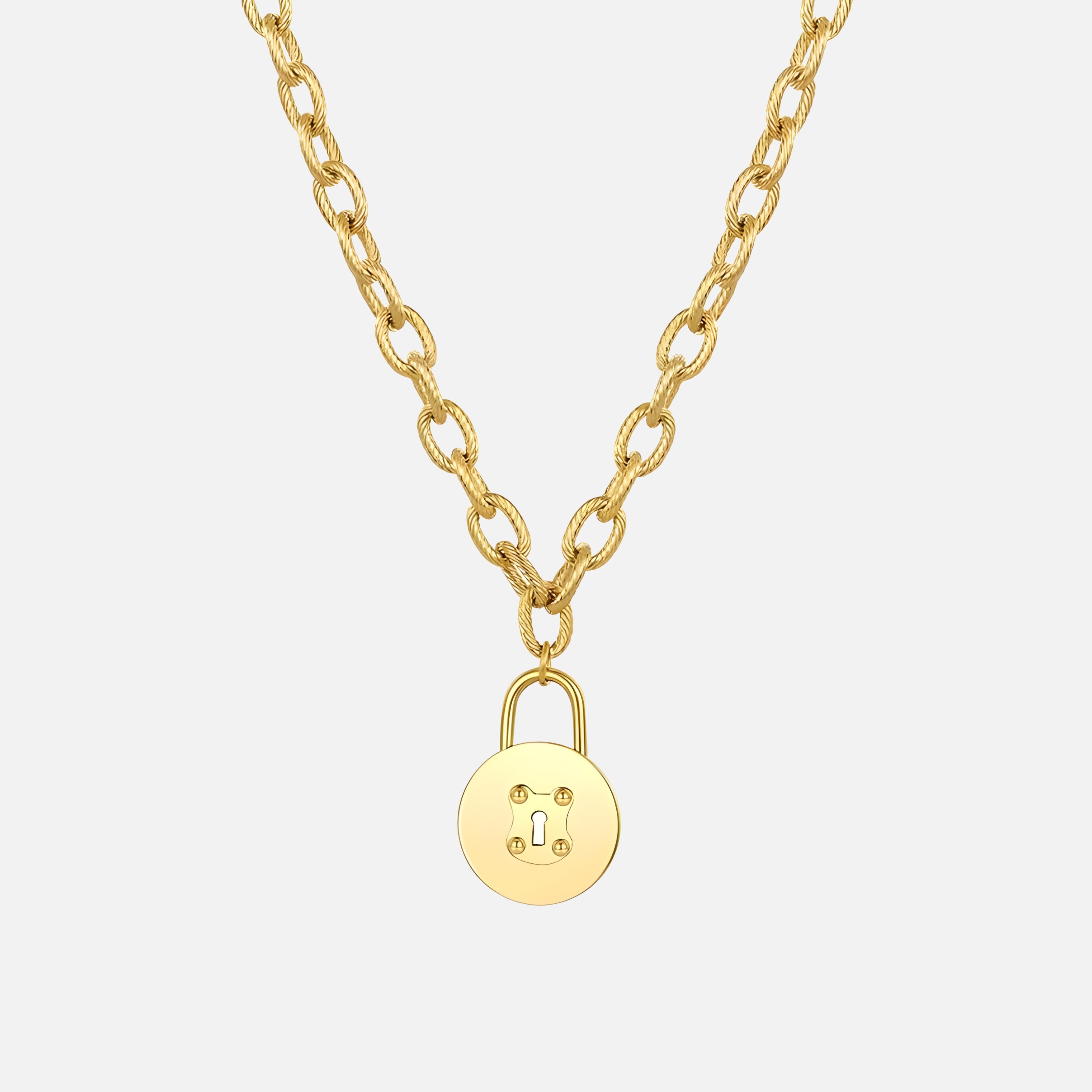 Taylor Lock Necklace