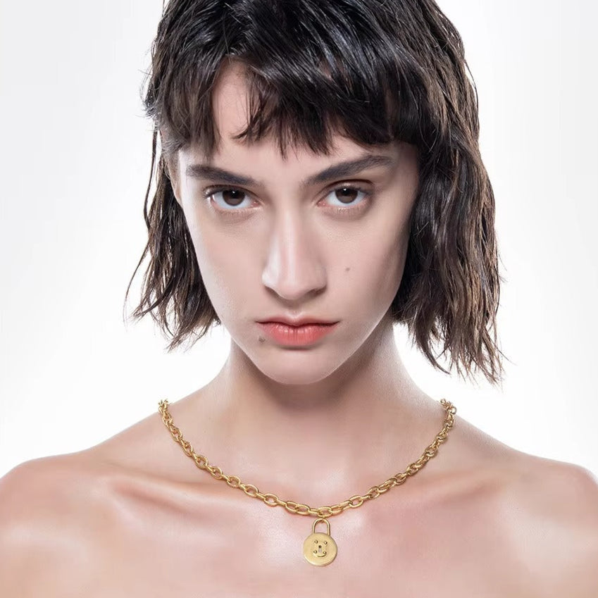 Taylor Lock Necklace