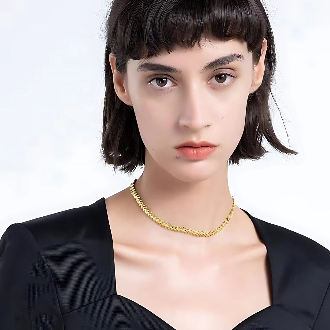 Herringbone Necklace