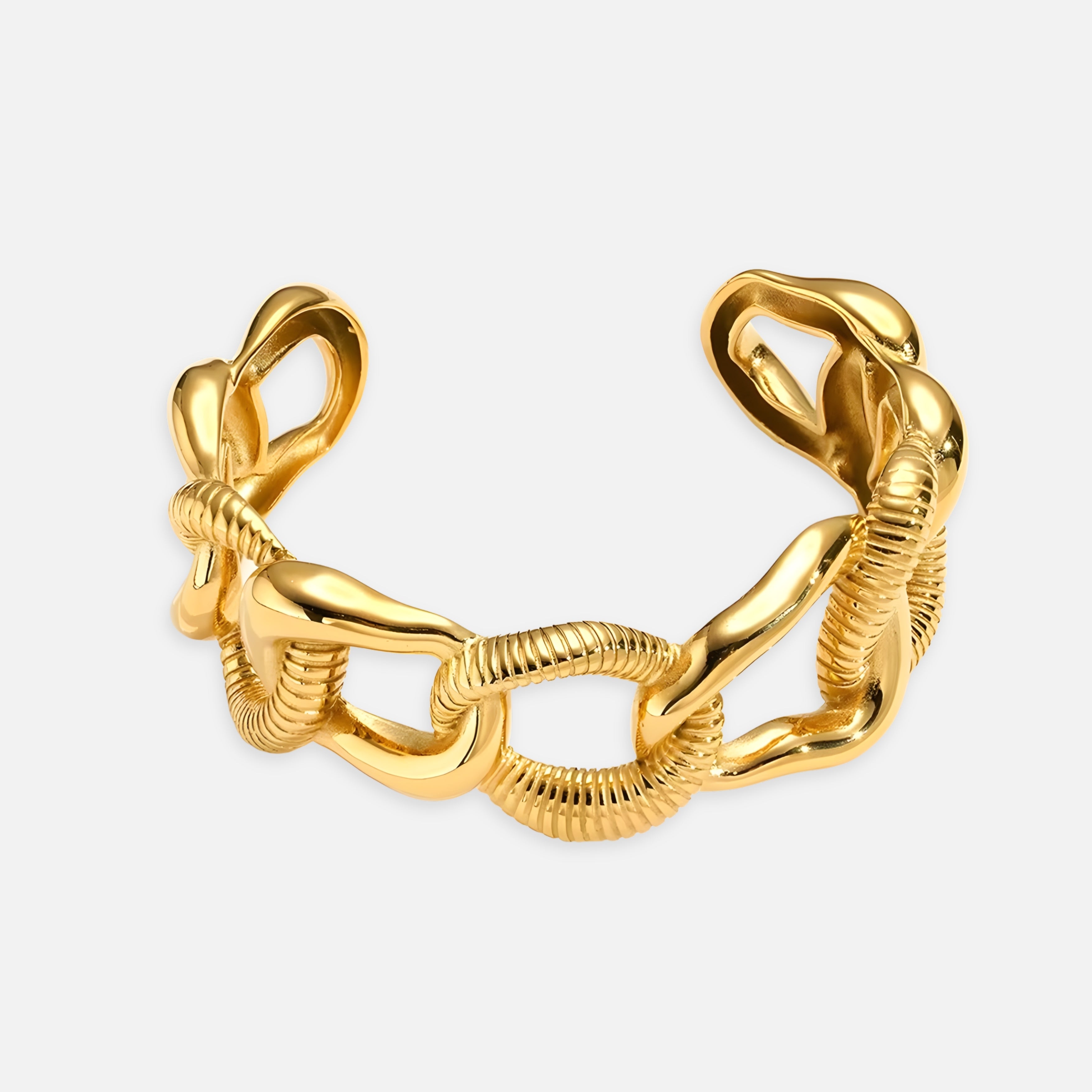 Orion Gold Cuff Bracelet
