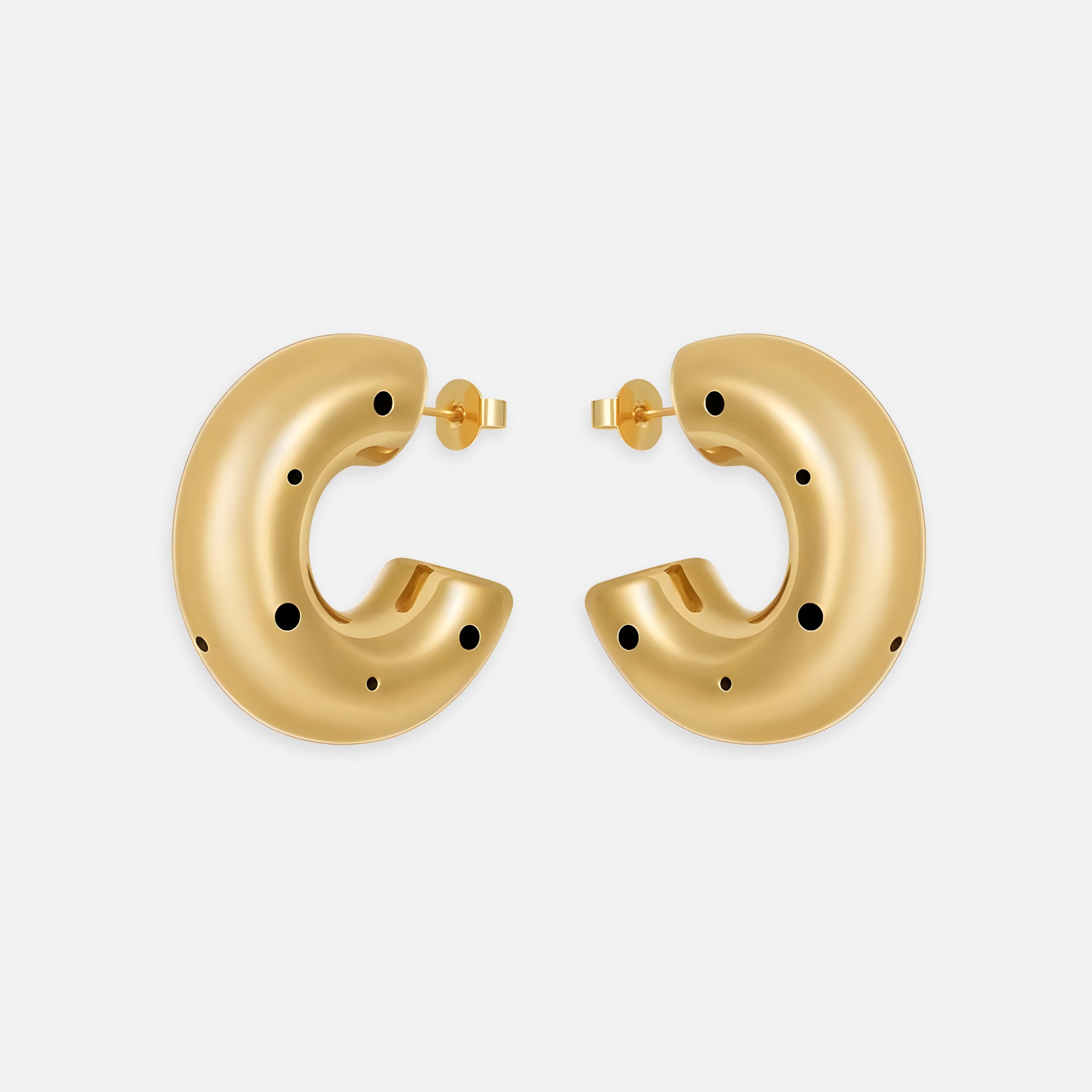 Cave Hollow Chunky Hoops