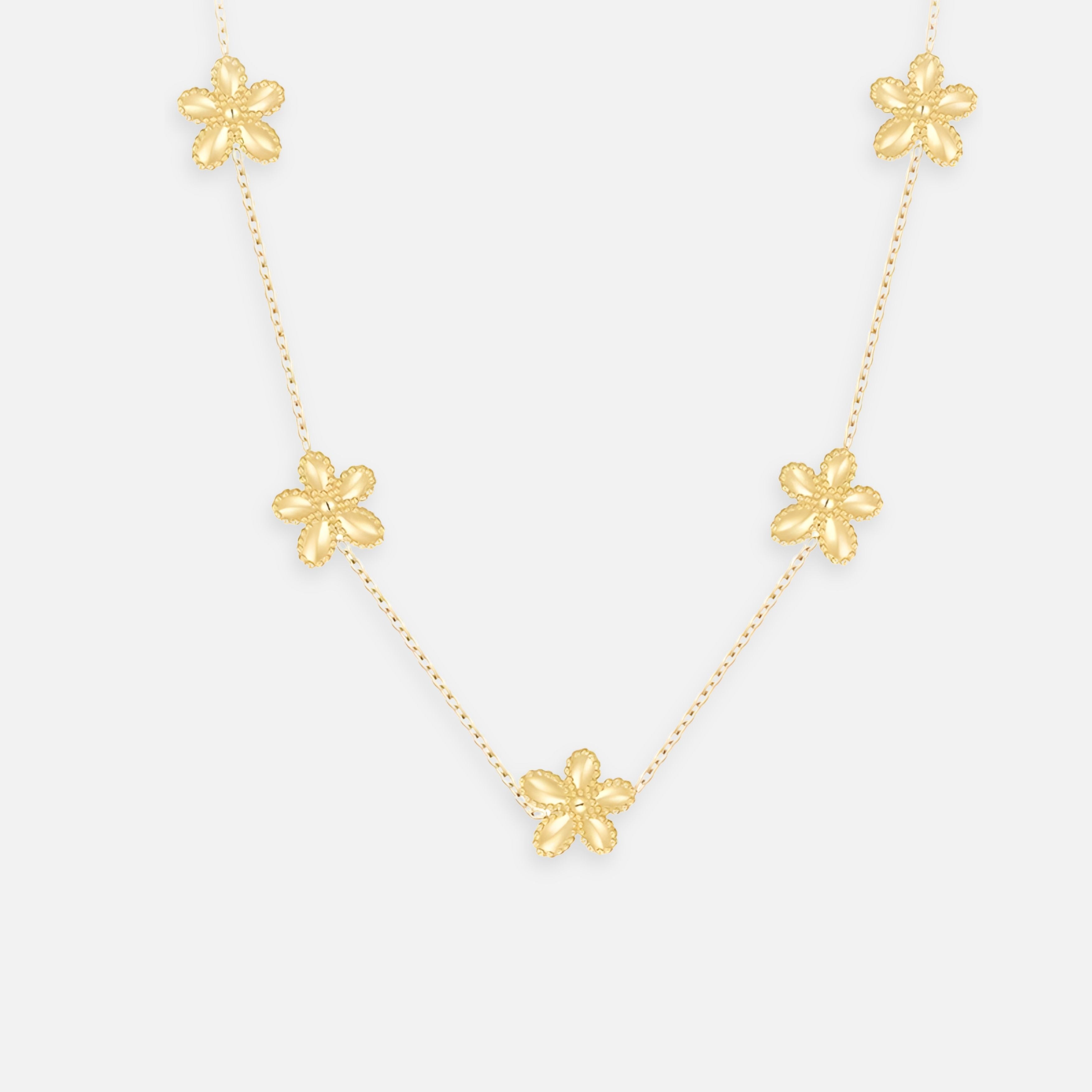 Flora Petal Chain Necklace