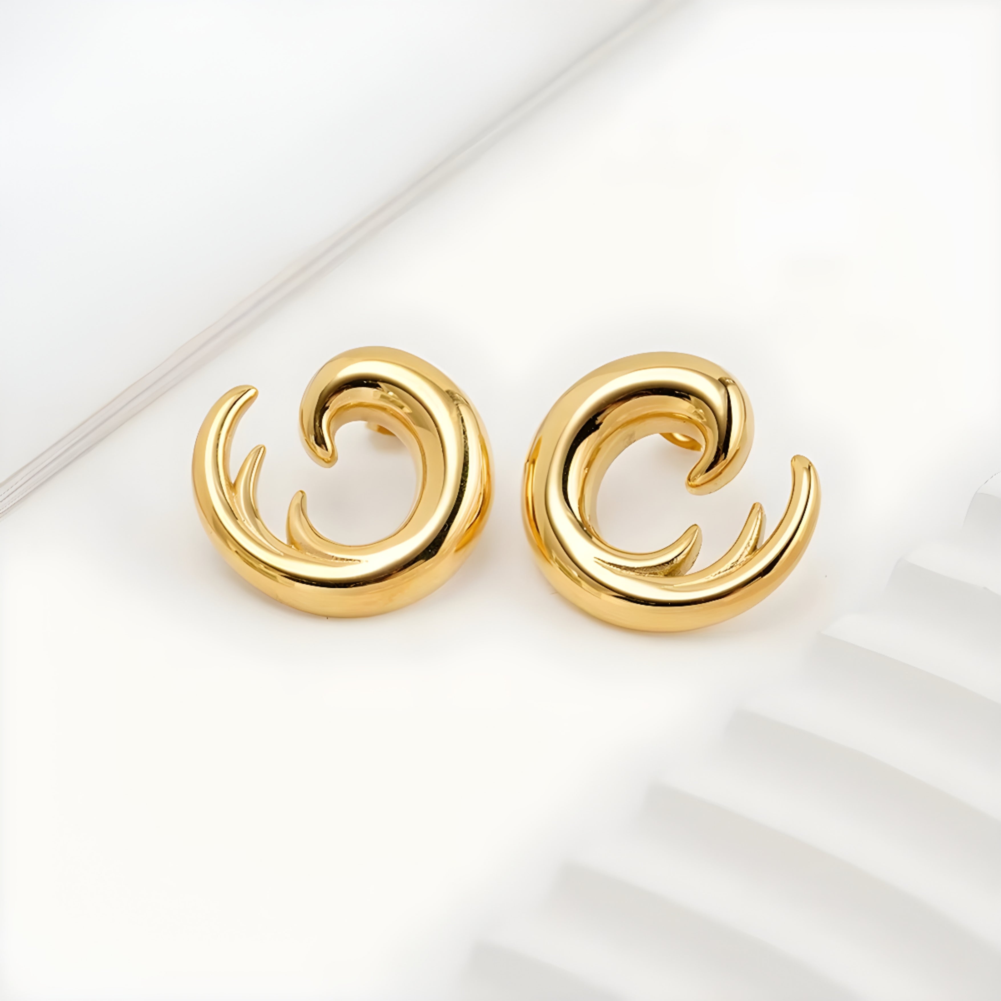 Nerea Gold Earrings