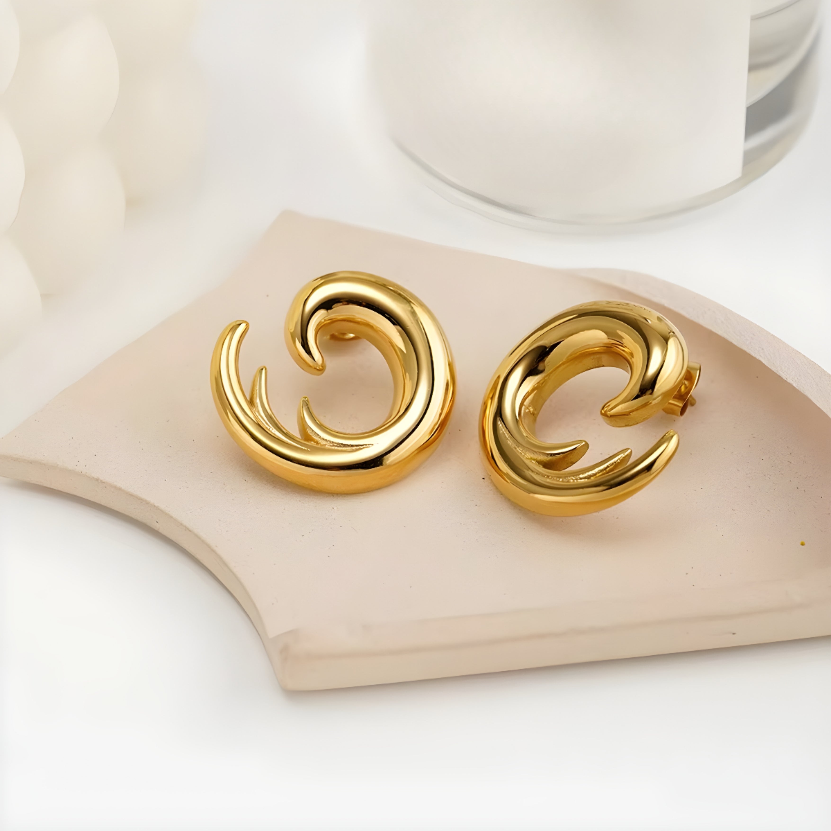 Nerea Gold Earrings
