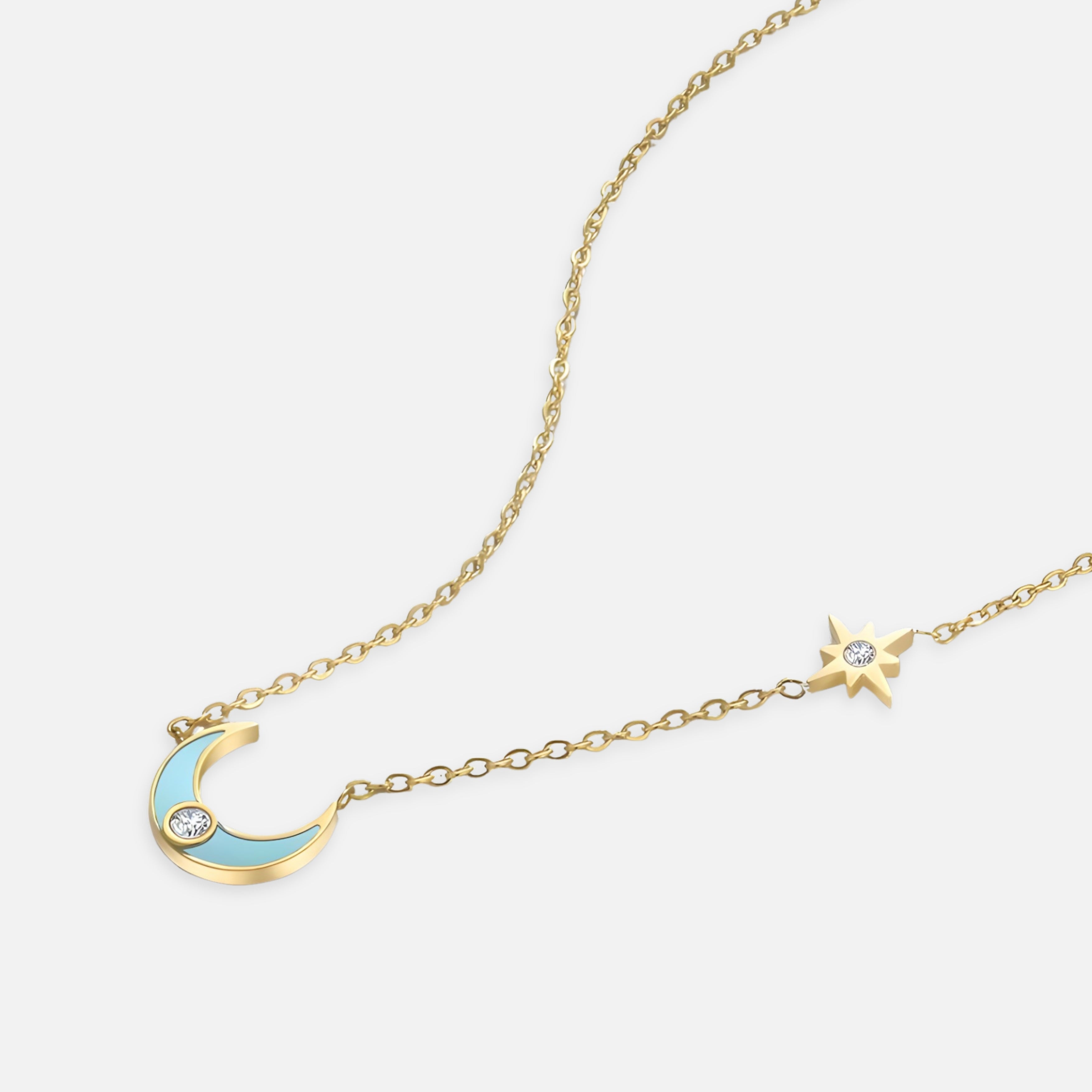 Moon Charm Necklace