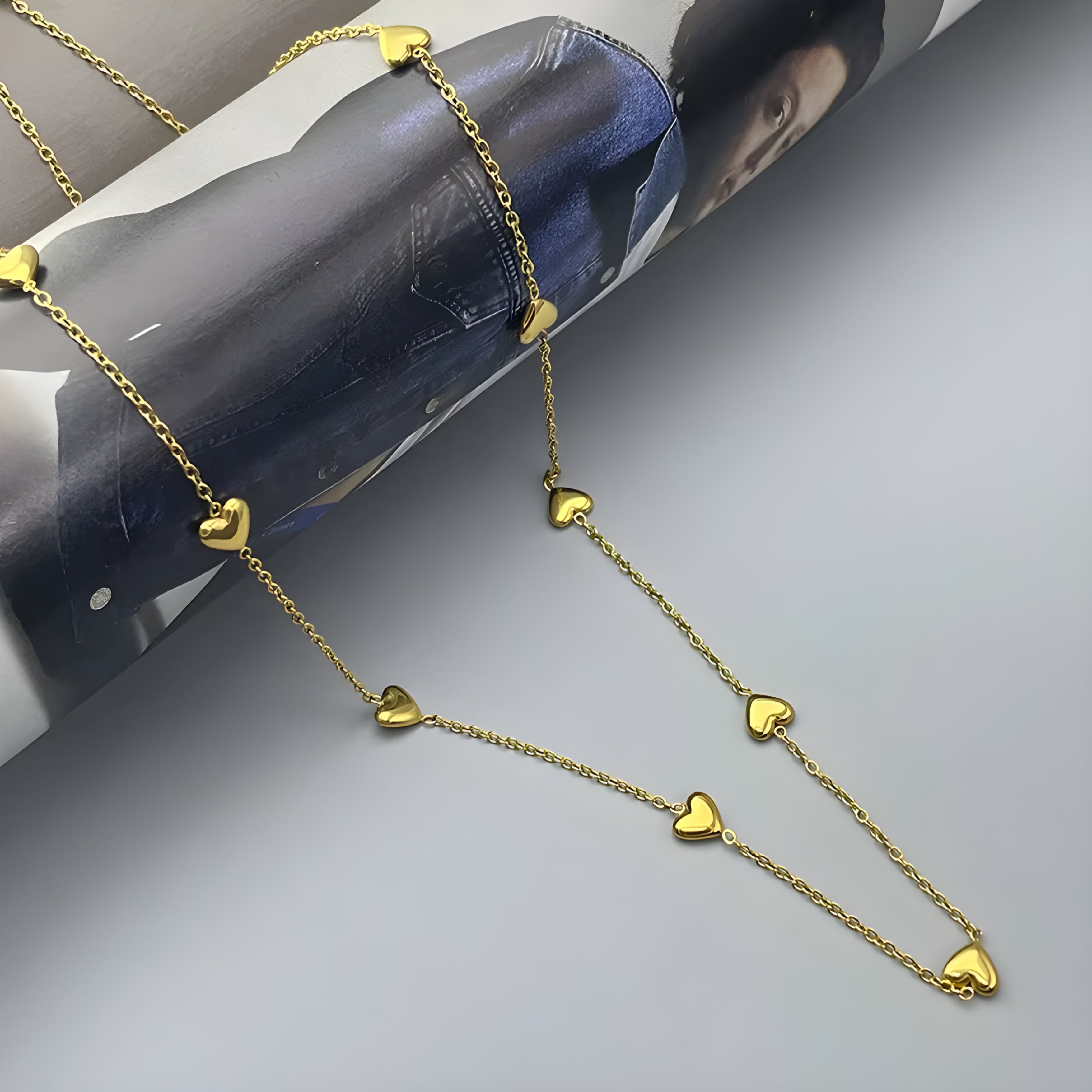 Valentine Heart Choker Necklace